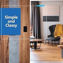 LIDER Minimalist Design Matte Finish Lighted Double