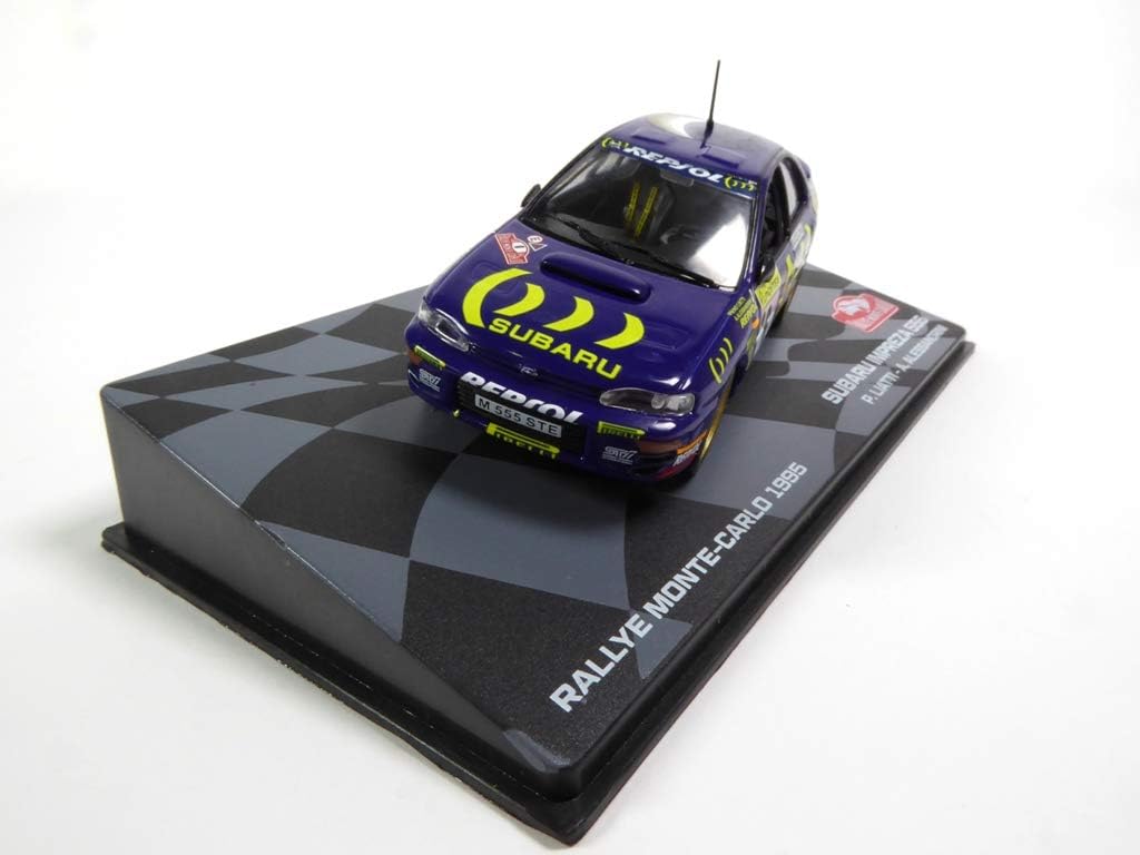 SUBARU IMPREZA 555 Rally Monte Carlo 1985 Liatti 1/43 Ixo (BR11), Purple, 1:43 Scale - Image 3