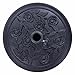 Yescom 18-inch 20-lbs Round Umbrella Base Heavy Stand Holder Fit for 8ft 9ft 10ft Patio Garden Umbrella Black