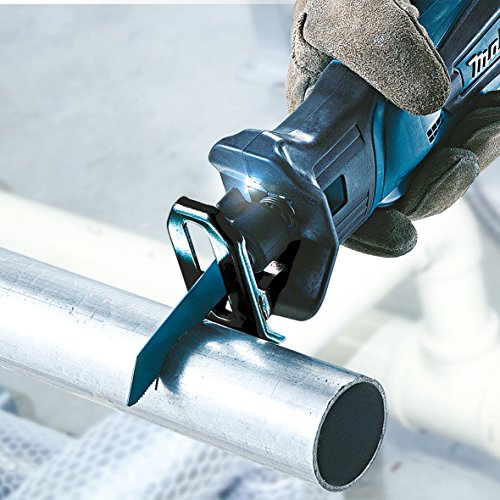 Makita DJR183RT1J Reciprosäge 18 V / 5,0 Ah, 1 Akku und Ladegerät im MAKPAC, Schwarz, Blau – Bild 2