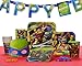 American Greetings Teenage Mutant Ninja Turtles Party Supplies, Rubber Bracelets, 4-Count