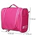 Less Like Hanging Carry Case Travel Tolietry Bag For Men and Women Toiletries Kit Organizer Bathroom Storage Cosmetic Bag For Cosmetic, Makeup, Shaving, Shampoo, Personal Items Pink