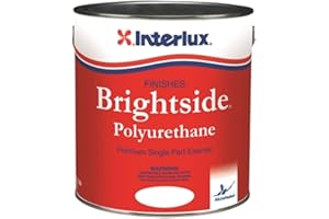 Interlux Y4248/QT Brightside Polyurethane Paint - Fire Red, Quart