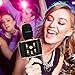 16 Hours Playtime Wireless Karaoke Microphone 12w Hi-Fi Bluetooth Speaker Player for iPhone Android Smartphone, Dual Drivers for Superior Sound Capsule