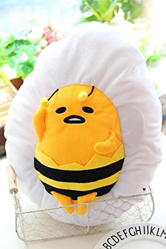 Honeybee Gudetama Lazy Egg Plush Toys Cute Cushion Soft Pillow