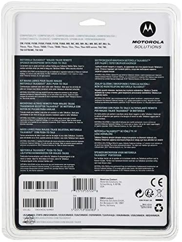 Motorola 53724 Distant Speaker Microphone (Black)