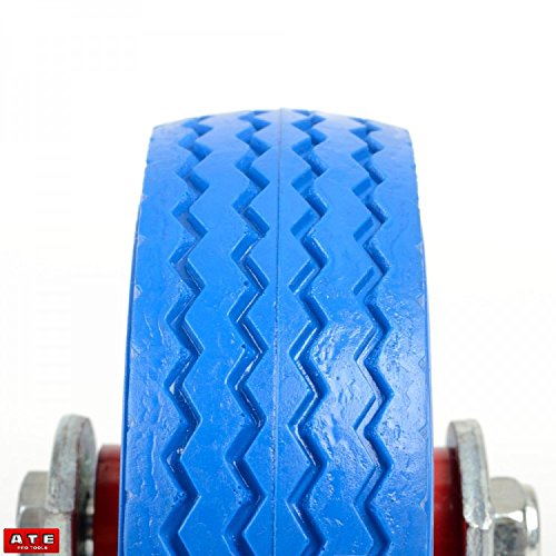 6" Fixed Caster Tire Trailer Tire Flat Free Tire Wheel 1pc