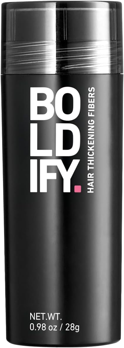 Boldify Hair Fibres 28g Dark Brown for Thicker Look - 14 Shades
