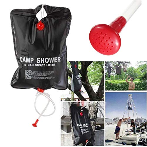 Portable Camping Shower Bag,Solar Portable 5 Gallons/ 20L Camping
