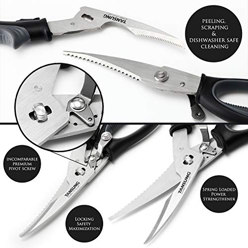 3 TANSUNG+Come+Apart+Scissors+Stainless+Vegetables