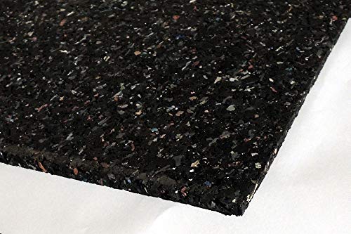 Holz Service 24 Terrassenpad für Terrassendielen-Unterkonstruktion, Granulatpad für Terrassenbau, Unterlage für… – Bild 3