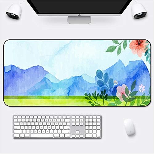 WENSHUO Large Size|Gaming Mouse Mat|Non-Slip Rubber Base|Kawaii|Keyboard Mousepad|Table Mat|Computer Mouse Mat|Improved Precision And Speed(Thickness:4Mm)@900 * 400Mm