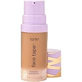tarte face tape foundation – Full-Coverage 12hr Waterproof Makeup, Hydrating & Smoothing with a Natural Matte Finish for Transfer-Proof Comfortable Long-Wear Foundation, Vegan & Cruelty-Free