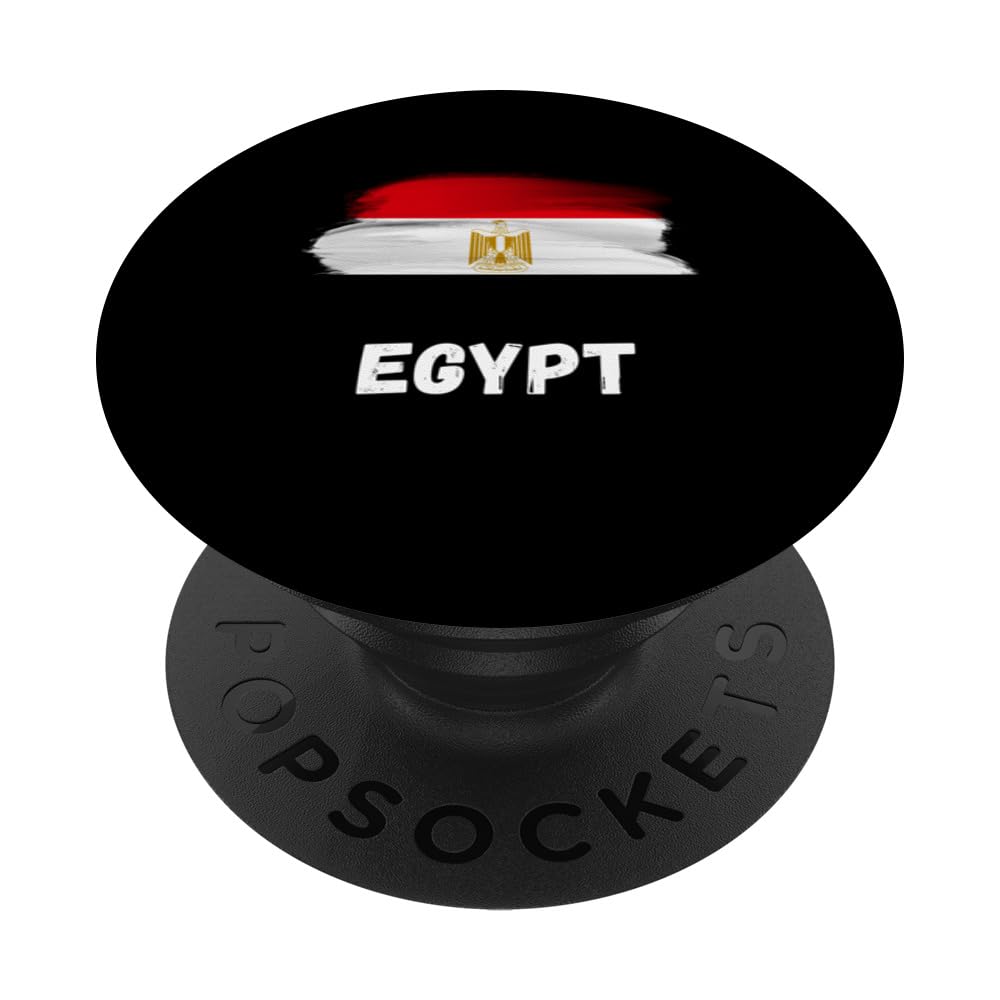 Egypt Flag Pride Retro Egyptian Flag Family Matching PopSockets Adhesive PopGrip