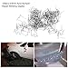 Keenso 0.8mm Stainless Steel Welding Staples, 100pcs, 3 Types - 'V', 'S', 'U' - Auto Bumper Repair