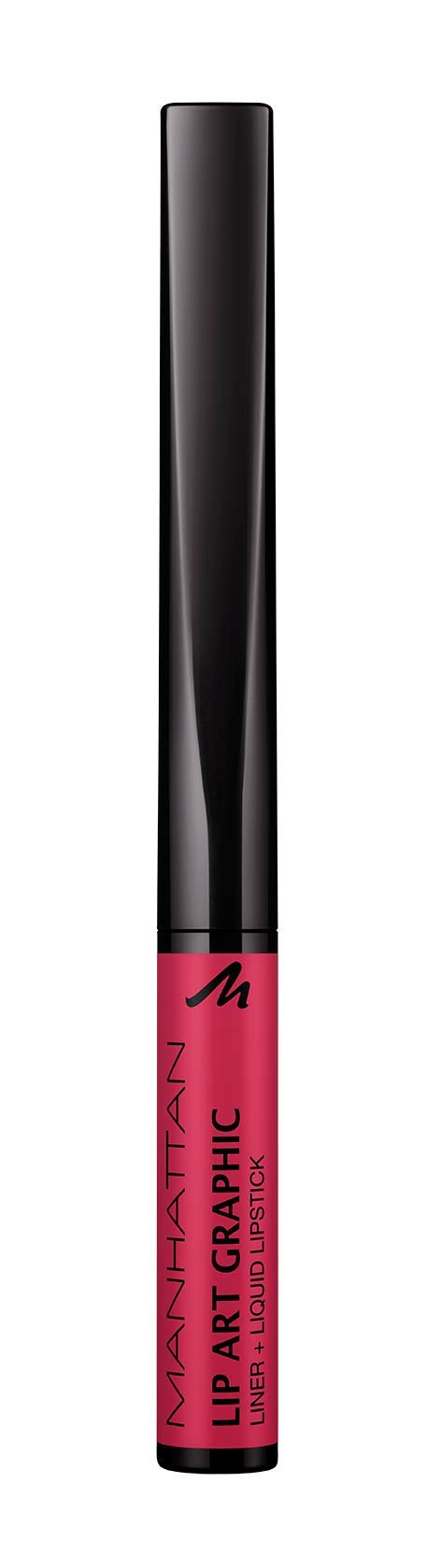Manhattan Lip Art Graphic 120 Vibez in Pink Nourishing Lipstick for a Feminine Look Maximum Colour Intensity and Long Lasting