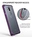 Ringke Fusion Compatible with LG G7, G7 ThinQ Case Crystal Clear PC Back Anti-Cling Dot Matrix Technology Lightweight Transparent TPU Bumper Drop Protective Cover - Orchid Purple