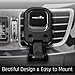 Widras New Magnetic Air Vent Car Mount Universal Smartphone Holder 2nd Generation Cradle For iPhone X 8 8 Plus 7 7 Plus SE 6s 6 Plus 6 5s 5 4s 4 Samsung Galaxy S6 S5 S4 LG Nexus Sony Nokia and More