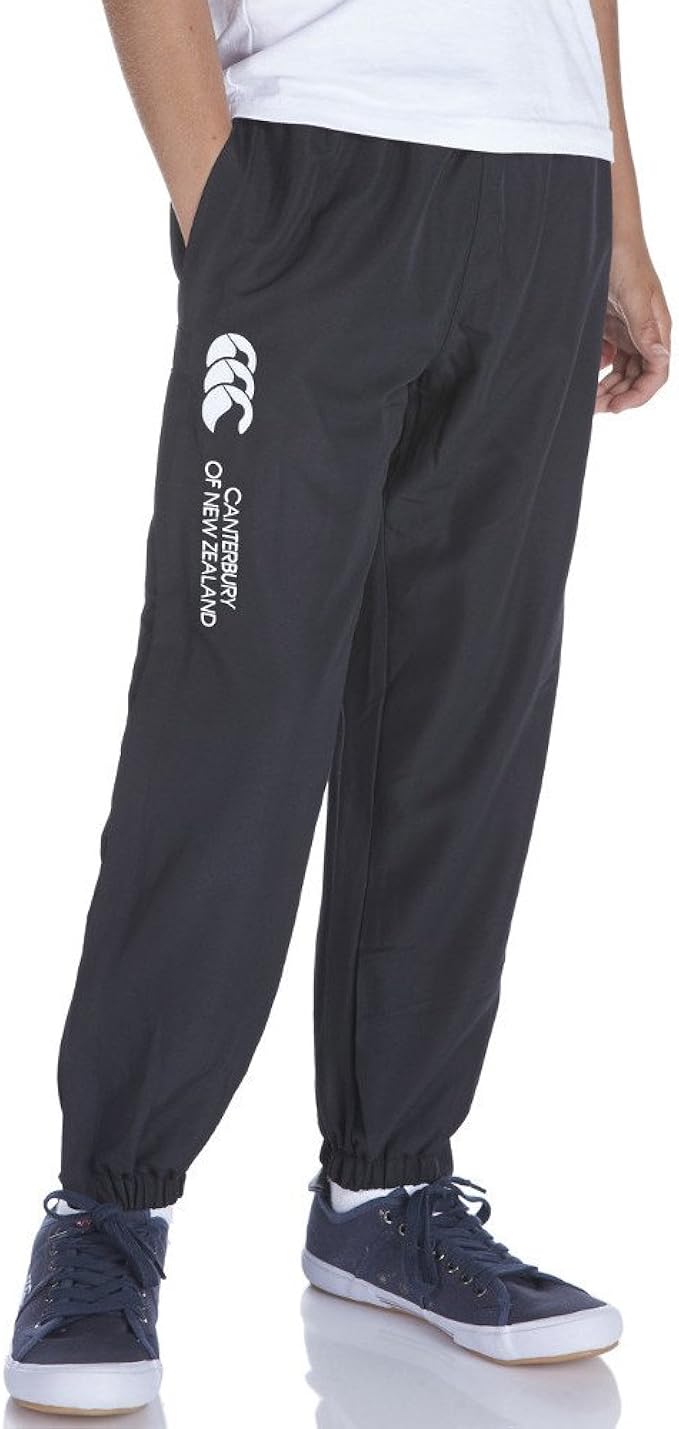 canterbury mens cuffed hem stadium track pants navy