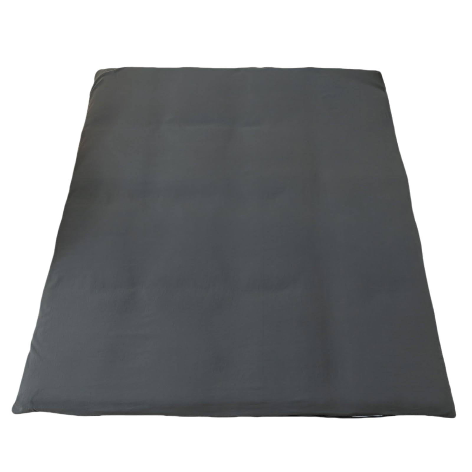 Photo 1 of 100% Microfiber Futon Cover for Japanese Futon Floor Mattress with Zipper Twin Full Queen Machine Washable Super Soft (Dary Grey, Full)