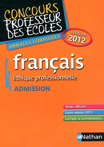 Français, éthique professionnelle