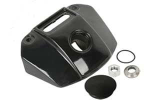 REMAIW MOTO Motorcycle Headlight Black Mount Bracket for Harley Sportster XL 883 1200 Models (Black)