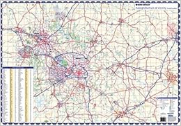 Raleigh/Durham, North Carolina Regional (Thomas Guide and Street Guide Wall Map), by Rand McNally