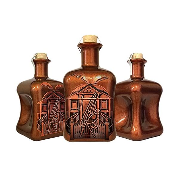 Villa Ron - 'Karibik-Style Spiced Rum' (0,5 l Spirituose auf Rum-Basis) - Geschenkset mit 2 geschliffenen Nachtmann Gläsern – Bild 4