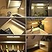 AMIR 10 LED Motion Sensing Closet Lights, 3 Pack, DIY Stick-on Anywhere, Wireless Night Light for Cabinet, Closet, Wardrobe, Stairs, Step Light with Magnetic Strip ,Puck Lights(USB Rechargeable)