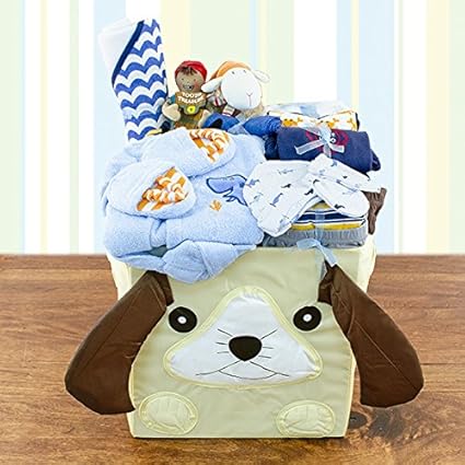 Baby Boy S First Wardrobe Gift Basket Amazon Com Grocery