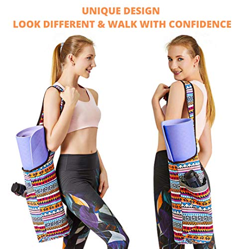 Perfekt-Yoga-Mat-Bag-Carrier-with-Large-Size-Pocket-and-Zipper-Pocket-Gym-Bag-Fit-Most-Size-Mats