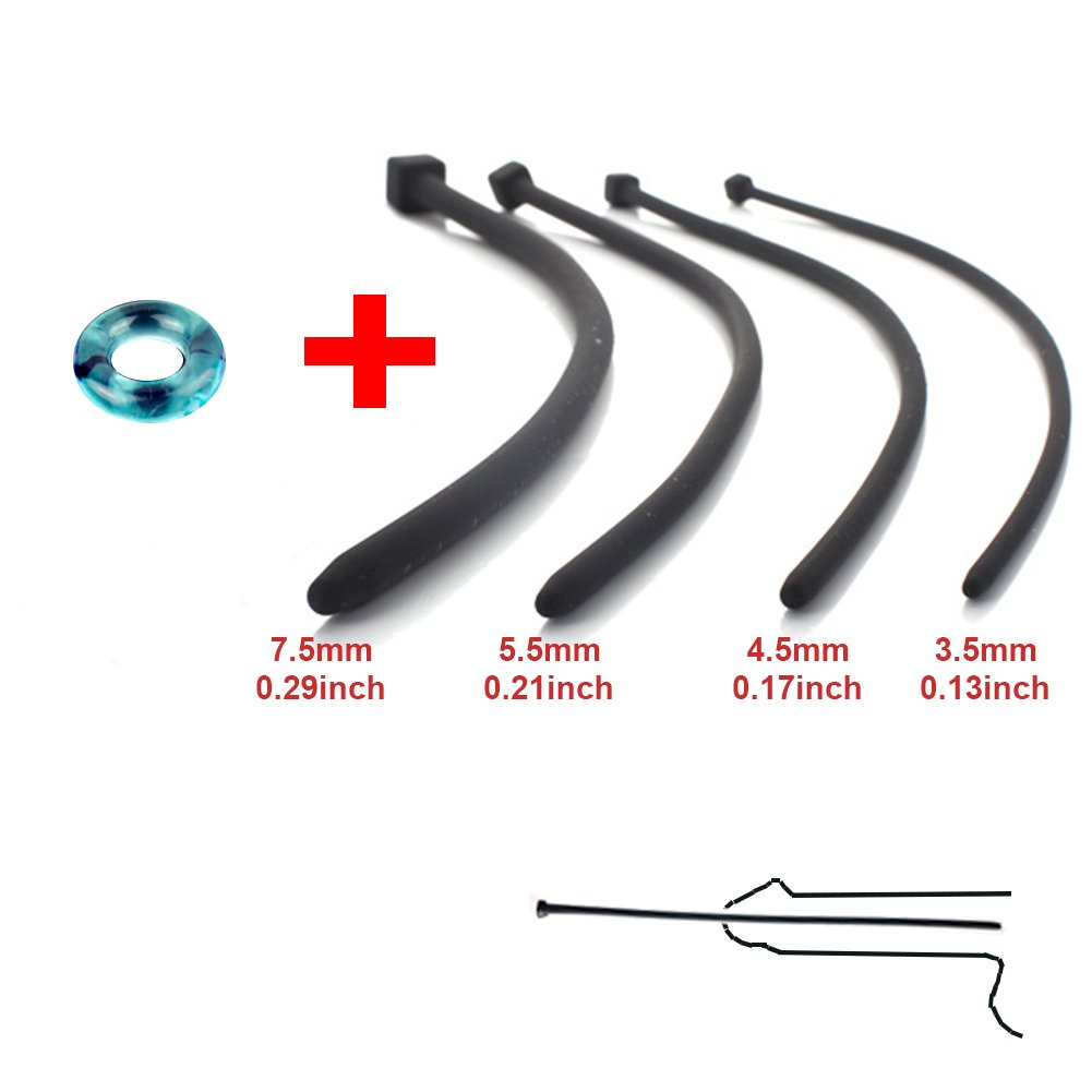 Urethral Sounds Penis Plug Adult Sex Toys for Beginner Male (13.8inch)