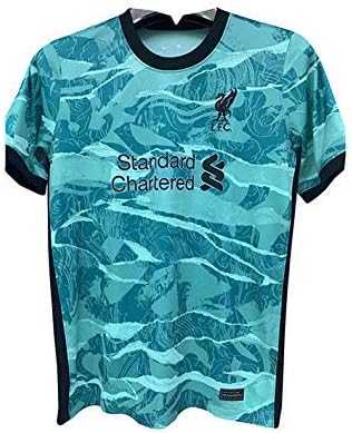 Venu Liverpool Away New Football Jersey 2020 21 Lfc Football Club Jersey Haf Sleeves Green S Amazon In Sports Fitness Outdoors