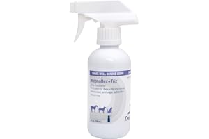 MiconaHex+Triz Spray Conditioner for Dogs, Cats and Horses, 8 oz, Clear