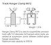 Jervis Webb Unibilt Track Hanger Clamp
