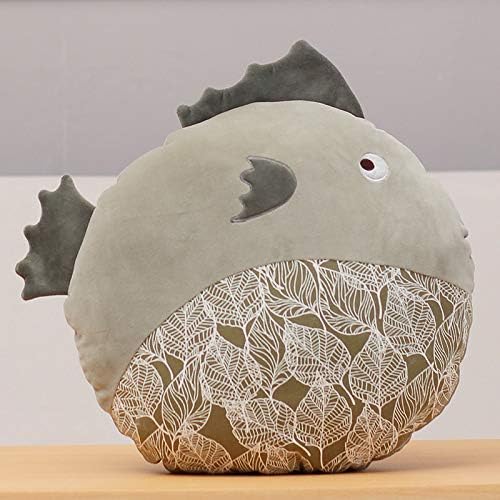 Plush Pillow for Baby/Toddler/Kids/Adults,large super soft stuffed toy,Cute children's cushions, sofa pillows, puffer fish, 48CM