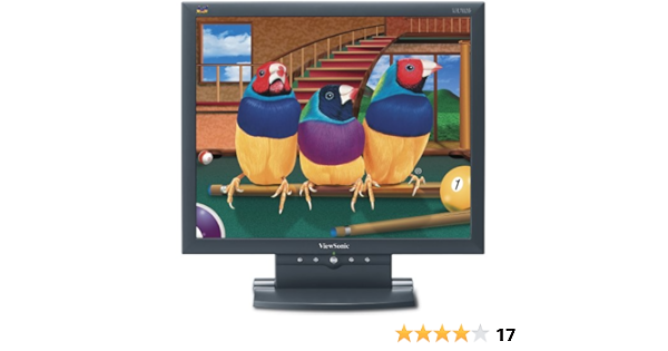 Amazon.com: ViewSonic VA702B Monitor LCD de 17 pulgadas (negro) :  Electrónica