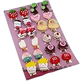 Big Size Generic Cute Lovely Cute Design Fashion Clip-on Earrings, Pack of 12 Pairs