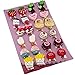 Big Size Generic Cute Lovely Cute Design Fashion Clip-on Earrings, Pack of 12 Pairs