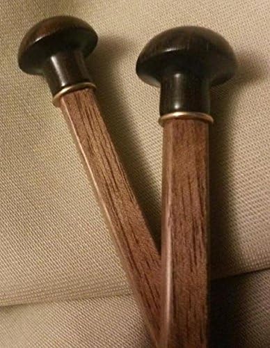 Prestige Square Wooden Knitting Needles - Walnut - Single Point - 12" Long - 1 Pair/pkg (10)