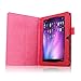 Infiland Folio Case for Alldaymall A88X 7'' Tablet, PU Leather Slim Stand Case Cover for Alldaymall A88X / Alldaymall A88S / Alldaymall A88 7-inch Quad Core Google Android 4.4 KitKat Tablet, Red