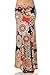Women's Foldover High Waisted Floor Length Maxi Skirt