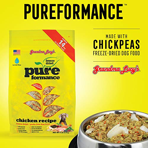 GRANDMA LUCY'S 844211 Pureformance Grain Free Chicken Food for Dogs, 3