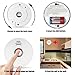 Smoke Detector,3 Packs Photoelectric Smoke Alarm Fire Alarm with Light Sound Warning 9V Battery (Included) Powered Fire Safety for Home Hotel School etc Passed UL Certification