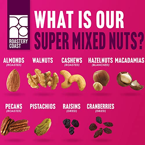 Roastery Coast Daily Nuts Healthy Mix Bulk 3 LB Bulk Pouch Nuts