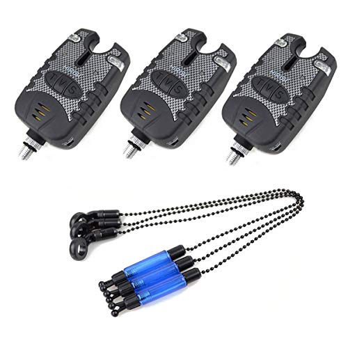 RanDal Karpfenangeln Bissanzeiger U0026 Beleuchtetes Swinger Set Wasserdichtes Nachtlicht Angelwerkzeug – Bild 4