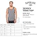 Superluxe Clothing Bayside Tigers Mens Womens Unisex Vintage 90s Funny TV AC Slater Athletic Beach Surfer Tri-Blend Tank Top, Grey Tri Blend, Large