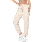 Beeswan 2025 Upgrade Stretch Active Pants for Women Over 50, Women's Hiking Cargo Travel Pants Women