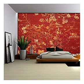 BRAND_NAMEGold Almond Blossom Painting by Vincent Van Gogh...