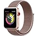 Tces Sport Wristbands Compatible with 2018 Watch Band 38mm 42mm 40mm 44mm, Soft Lightweight Breathable Woven Nylon Sport Loop Replacement Strap Compatible with 2018 Watch Series 4 3 2 1